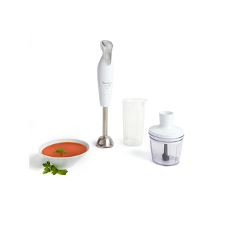 Acessórios da varinha mágica Moulinex Dailychef incluindo copo, picadora e emulsionador em Angola