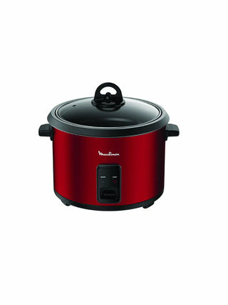 Panela Elétrica Moulinex 1.8L com tigela antiaderente e tampa de vidro - Twisted Media