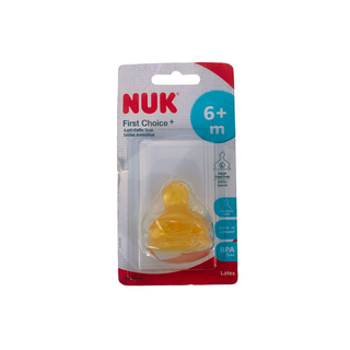 NUK Tetina Látex S1 6m+ 1bl Grande - Twisted Media