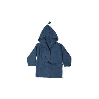 Organicera Toalha Com Capuz Orgânica Indigo - Twisted Media