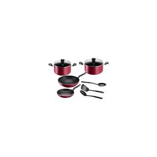 Conjunto Tefal Super Cook 9 peças com frigideira, wok e panelas - Twisted Media.