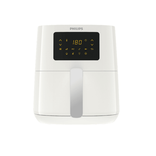 Philips Fritadeira a Ar com tecnologia Rapid Air, ideal para fritar, assar, grelhar e reaquecer alimentos de forma saudável com 90% menos gordura.

