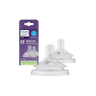 Tetinas Philips Avent Natural Response T1 para recém-nascidos - Twisted Media