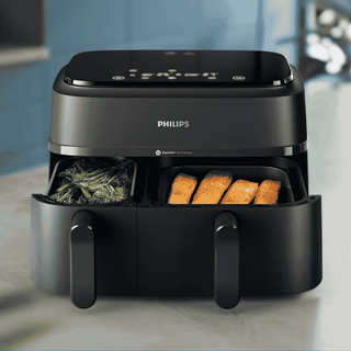 Fritadeira sem óleo Philips Dual Basket Angola - Twisted Media