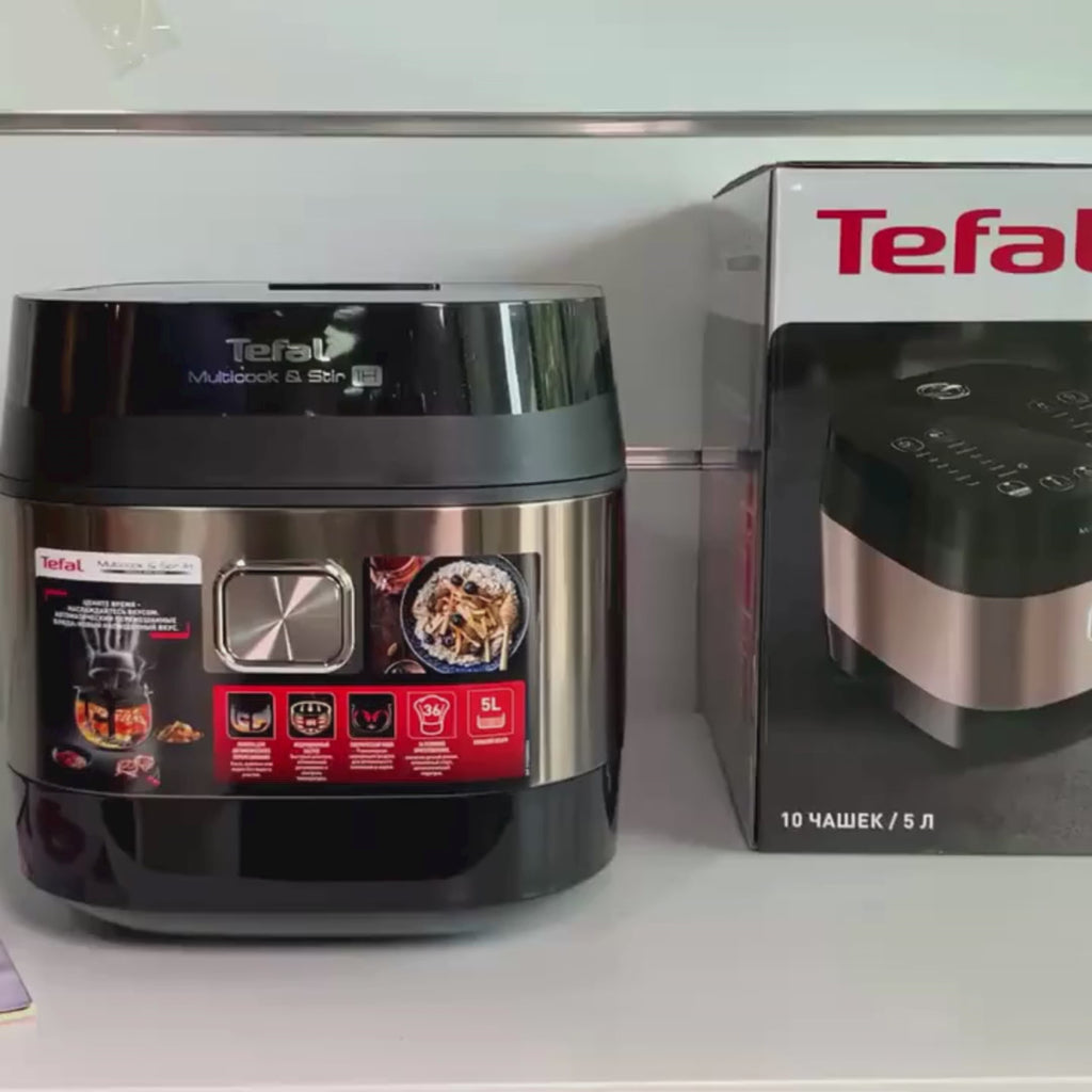 Multicooker Tefal RK905 com tecnologia de indução e capacidade de 5 litros disponível na loja online Twisted Media Angola
