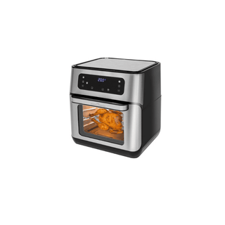 Proficook Fritadeira de Ar Quente 11L com acessórios, ideal para fritar e desidratar alimentos com até 80% menos gordura.