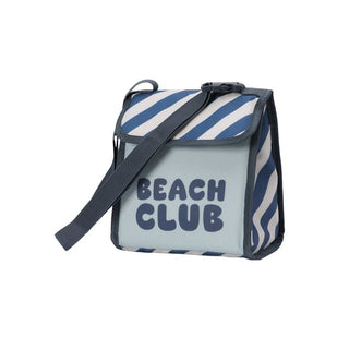 Saco térmico Monnëka Stripes Blues & Beyond para transportar refeições e bebidas - Twisted Media 
