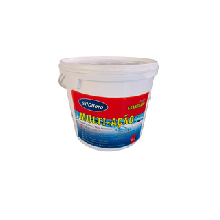 Silclloro cloro granulado multi-ação 5kg para piscinas - Twisted Media