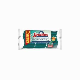 SPONTEX Esponja Com Folha De Limpeza C/3 Sem Riscos - Twisted Media
