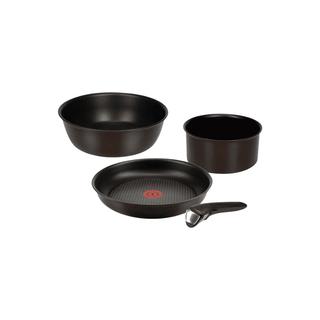 Conjunto de frigideiras Tefal com cabo removível 4 peças - Twisted Media