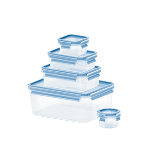 Conjunto de recipientes Tefal Masterseal Fresh Box 5 peças - Twisted Media
