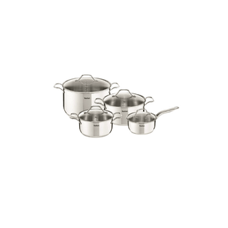 conjunto de 4 panelas inox da marca tefal - Twisted Media