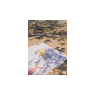 Toalha de praia Monnëka Wild gatinhos leve, compacta e absorvente para crianças - Twisted Media