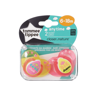 TOMMEE TIPPEE Chupeta a qualquer hora 6-18 - Twisted Media