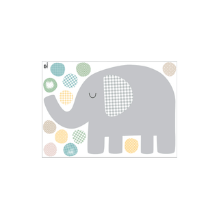 TRESXICS Adesivo Parede Elephant Elephant pattern - Twisted Media