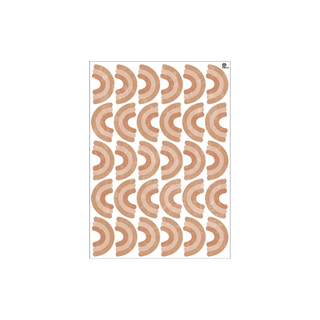 TRESXICS Adesivos Parede Minira raibow brown - Twisted Media