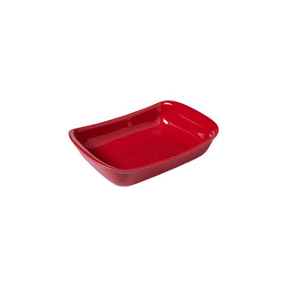 PYREX Travessa De Vidro Retangular 33x23 4.1lt Vermelho - Twisted Media